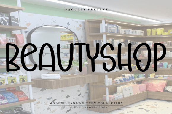 Beauty Shop Font: Elevating Handmade Labels & Packaging