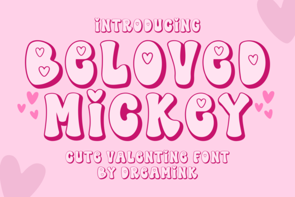 Beloved Mickey Font: A Retro Display Typeface for Campaigns