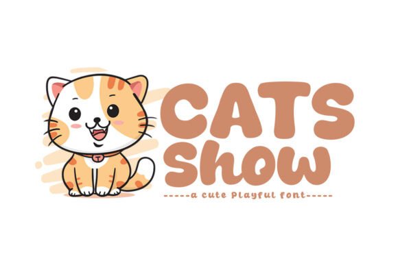 Cats Show Font: A Modern Display Typeface for Branding
