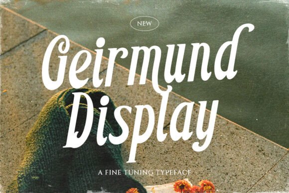 Geirmund: How This Vintage-Inspired Display Font Elevates Campaign Visuals