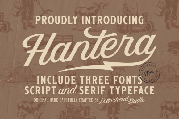 Hantera Font Review: Vintage Charm for Editorial Layouts