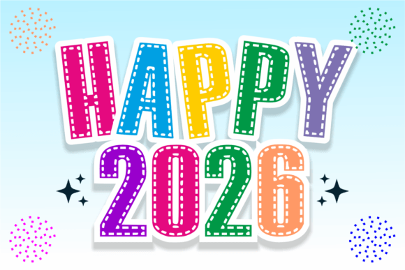 Happy 2026 Font: A Display Typeface for Brand Joy
