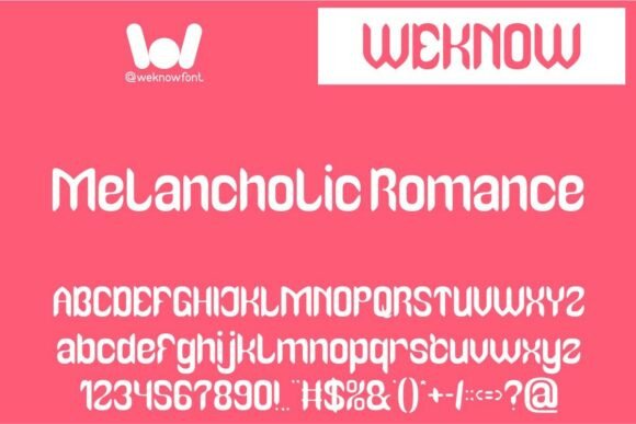 Melancholic Romance Font: Elevate Your Small Business Brand