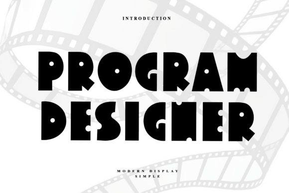 Program Designer Font: Elevating Digital Layouts