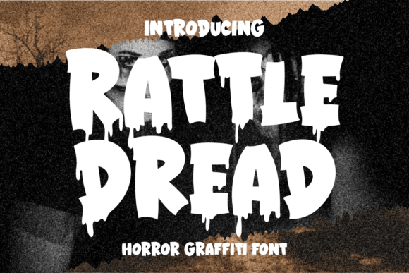 Rattle Dread Font: A Display Typeface for Horror Campaigns