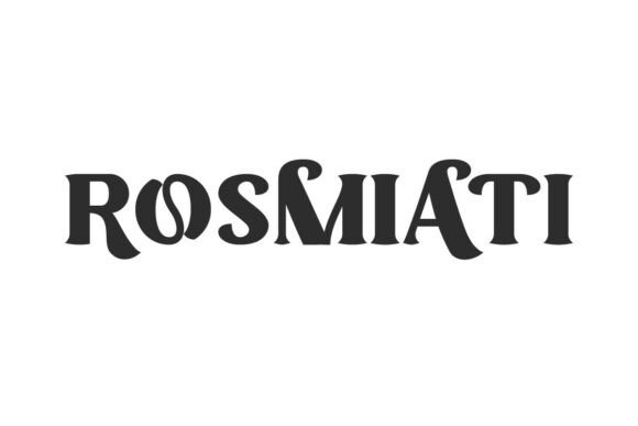 Rosmiati Font: Bold Retro Style for Handmade Products