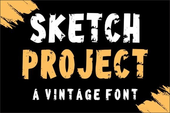 Sketch Project Font: Adding Grit to Digital Layouts