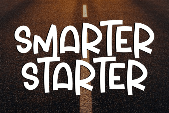Smarter Starter Font Review: A Timeless Display Typeface