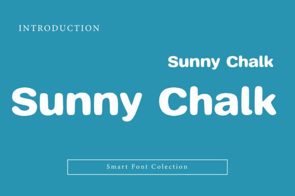 Sunny Chalk Font for Editorial Design