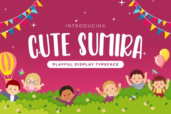 Testing Cute Sumira Font for Whimsical Brand Identity