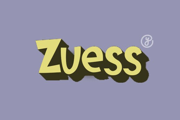 Zuess Font: Whimsical Typography for Handmade Products
